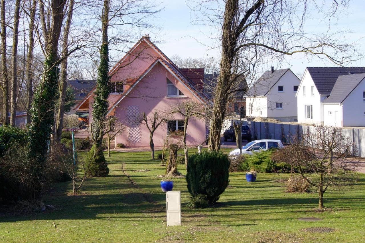 Ferienwohnung Studio De La Paix Chalampe Exterior foto